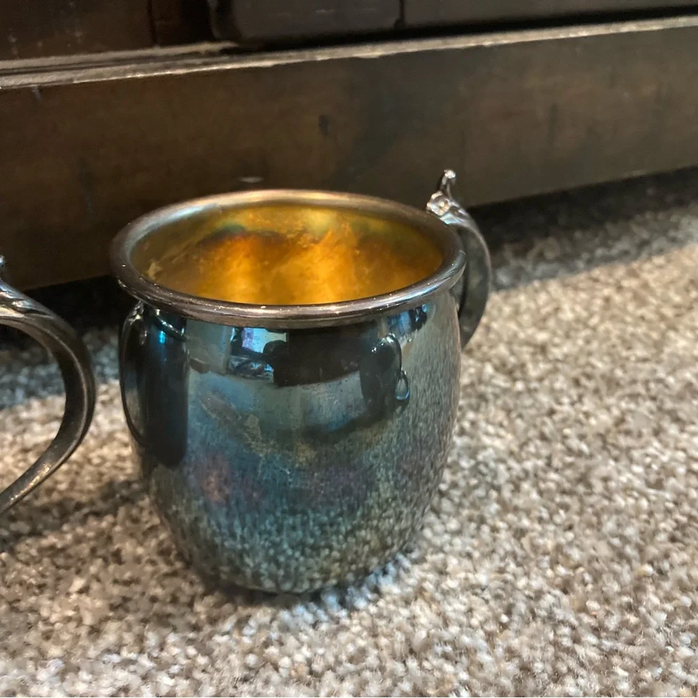 𝅺FB Rogers Silver Plated Punch Cups - Set of 4 - Vintage